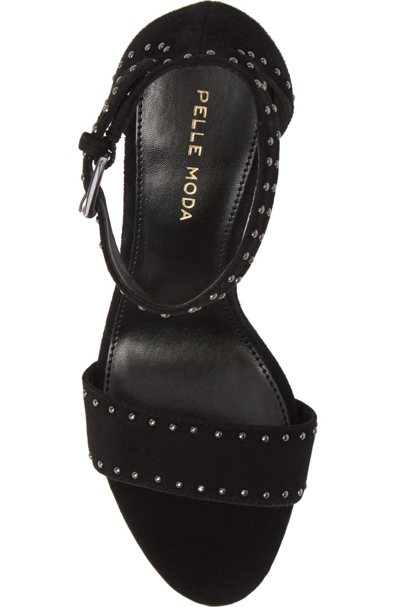 Pelle Moda Krisa Scalloped Wedge Sandal, Alternate, color,