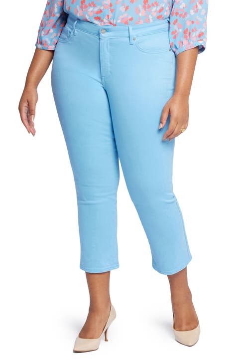 Marilyn Ankle Straight Leg Jeans (Plus Size)