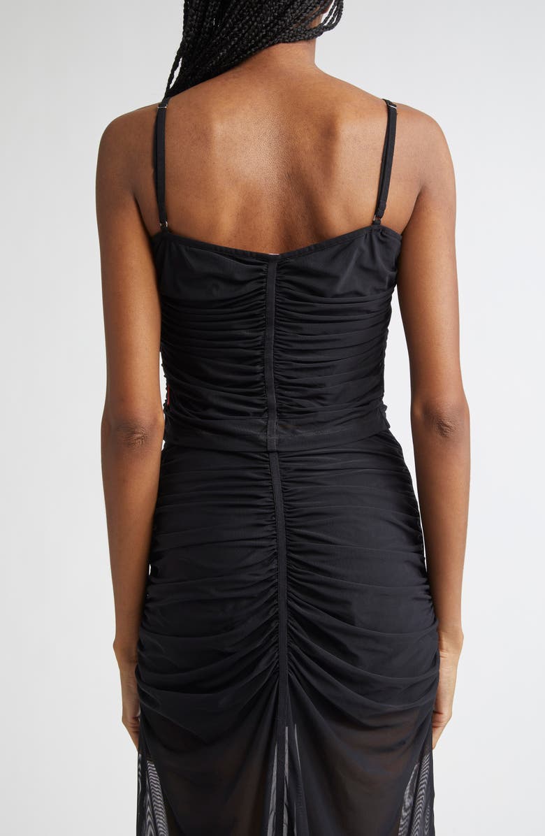 DIESEL<sup>®</sup> T-Aiky Ruched Tulle Camisole, Alternate, color, Deep/Black