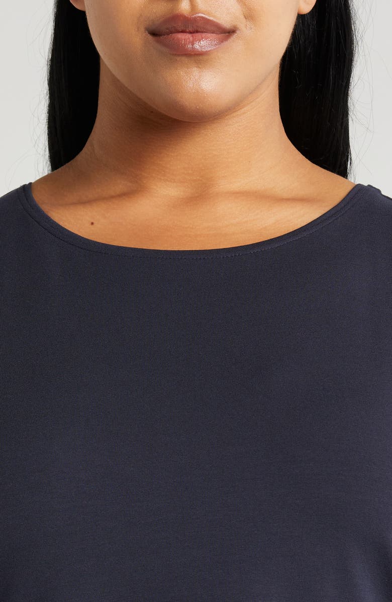 Eileen Fisher Jewel Neck Sleeveless Shell, Alternate, color, 