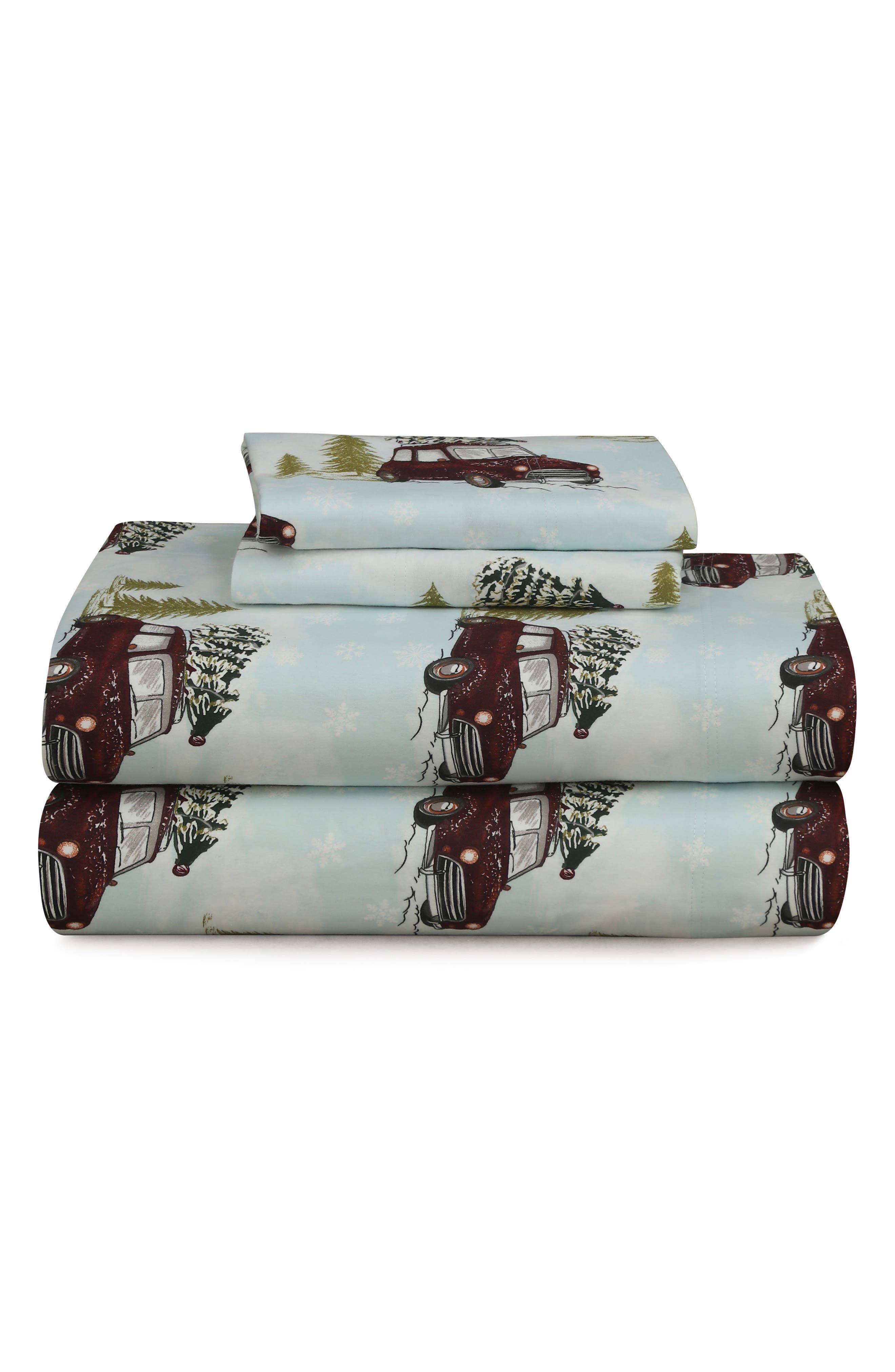 AZORES HOME Winter Outing Cotton Flannel Sheet Set