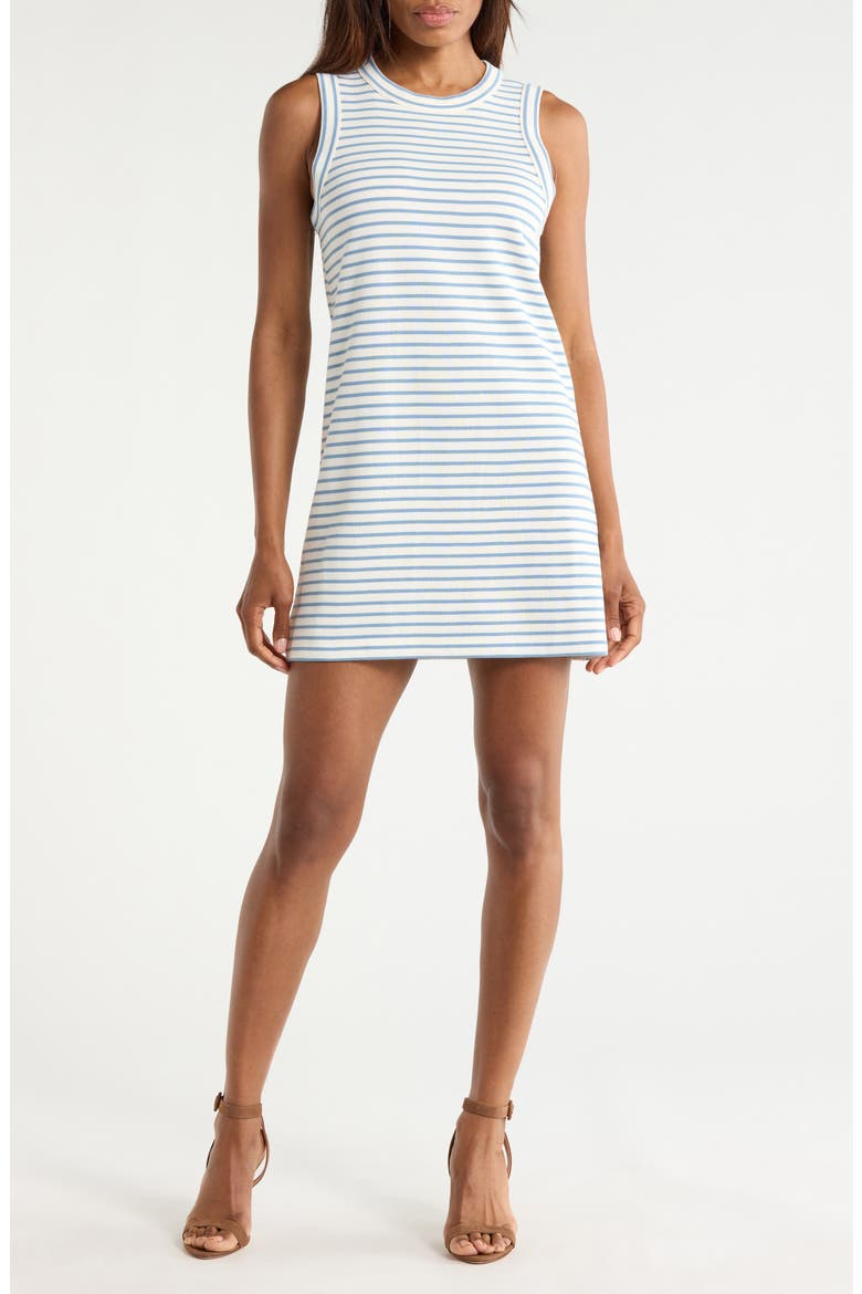 Ilsa Stripe Tank Dress, Main, color, DOVE/ LAKE MIST