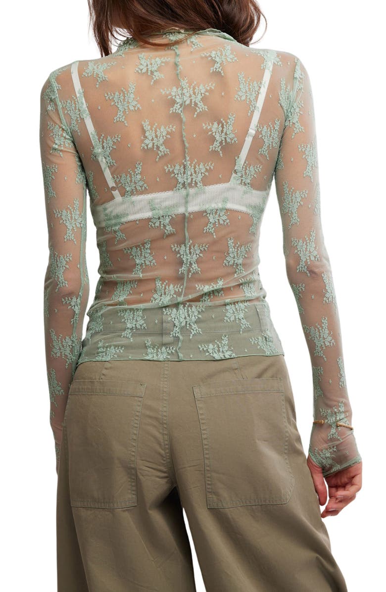 Free People Lady Lux Layering Top, Alternate, color, Mermaids Tail