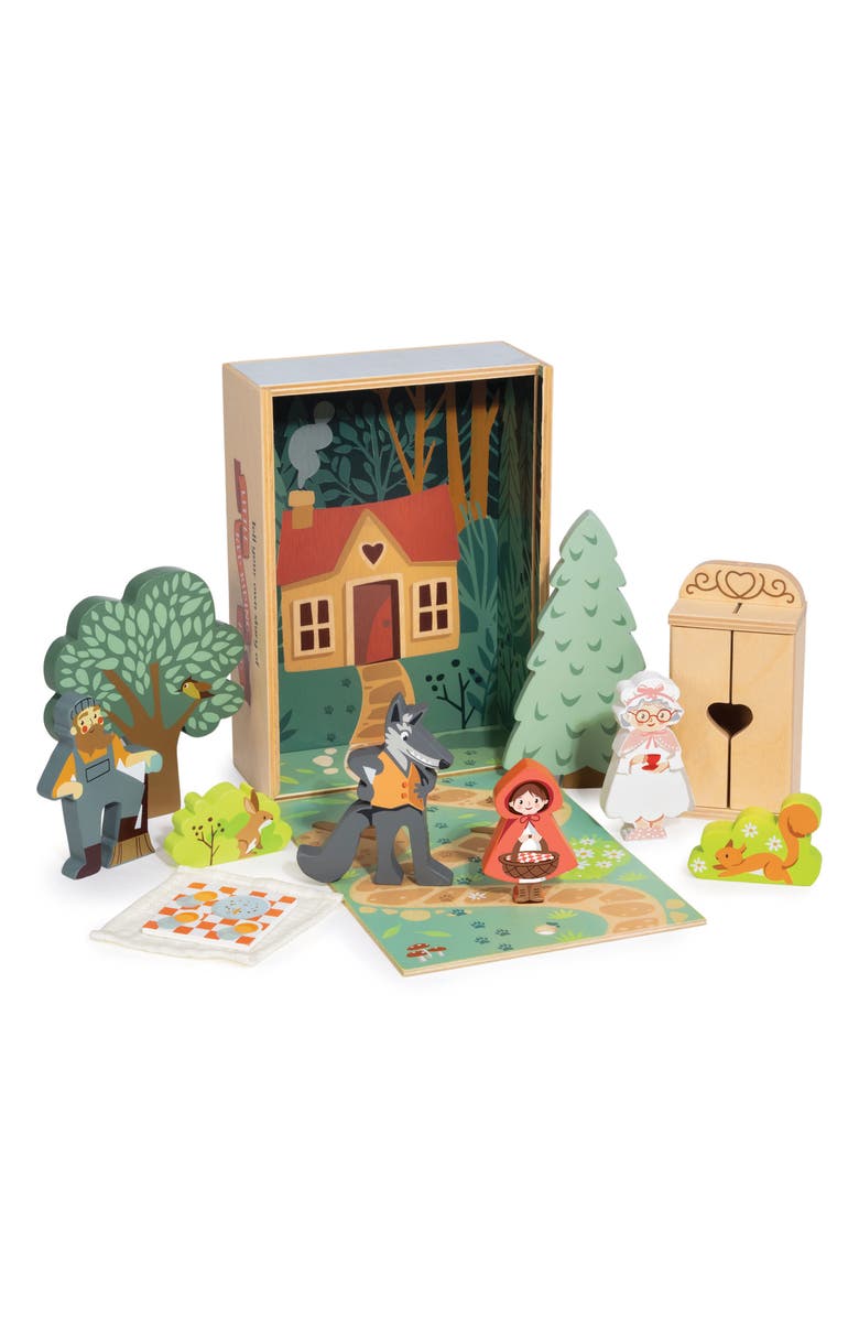 Tender Leaf Toys Your Story of Little Red Playset, Main, color, 