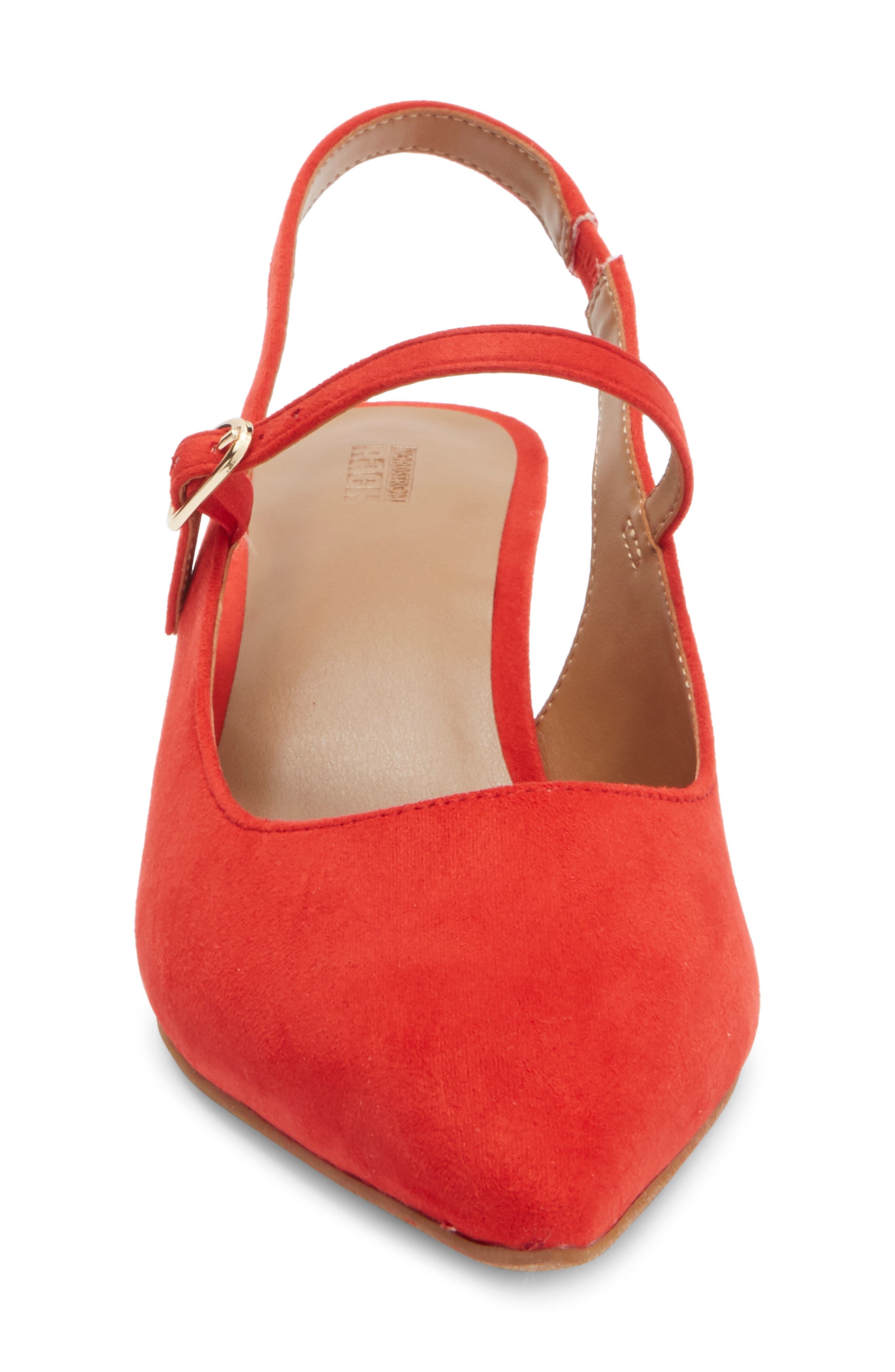 Miranda Slingback Pump, Alternate, color, RED TOMATO