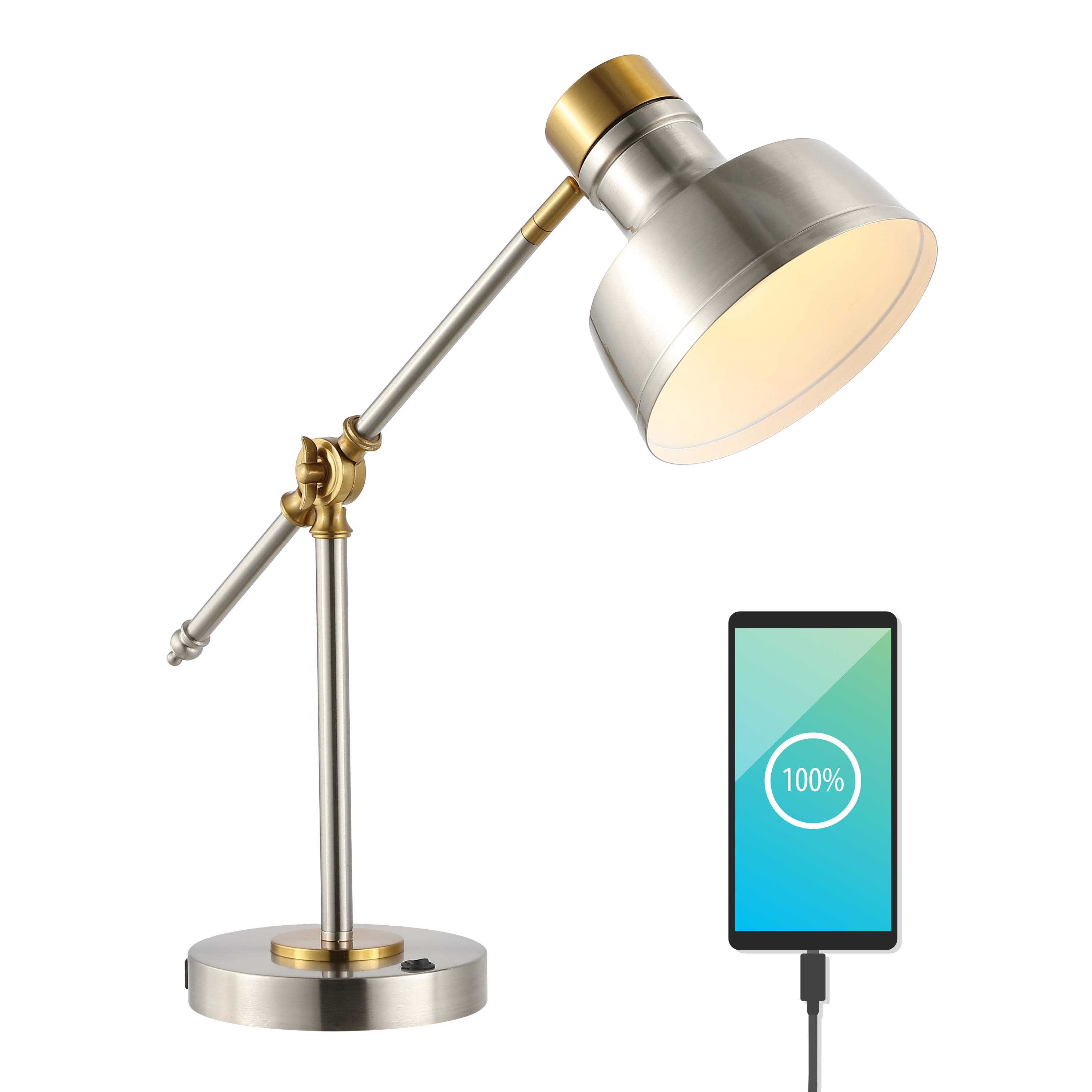 selected Nickel/Brass Gold
