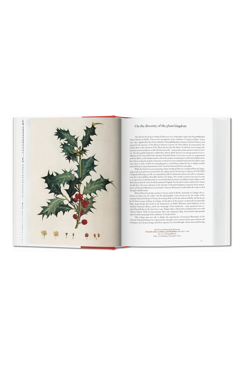 A Garden Eden Masterpieces of Botanical Illustration 45th Edition Book, Alternate, color, Off-White