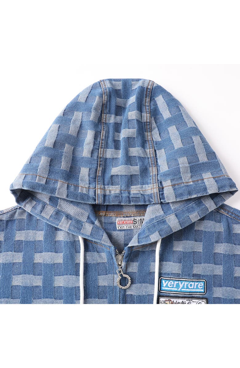 VERYRARE Criss-cross Hoodie, Alternate, color, Blue