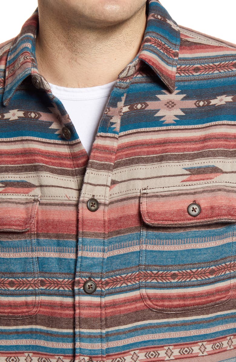 Faherty Canyon Button-Up Shirt Jacket, Alternate, color, 