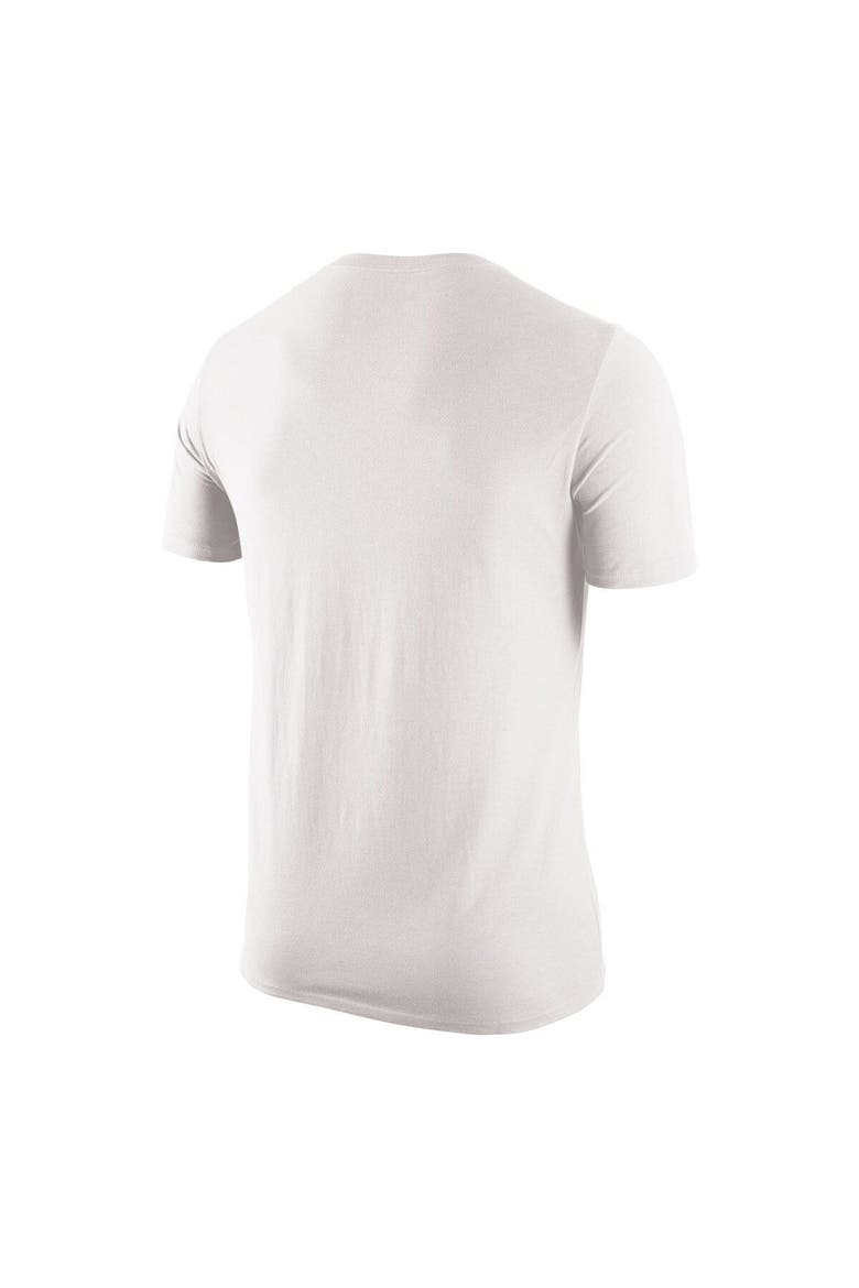 Men's Nike White Michigan State Spartans Basketball Logo T-Shirt, Alternate, color, White