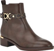 Calvin Klein Buckle Strap Bootie