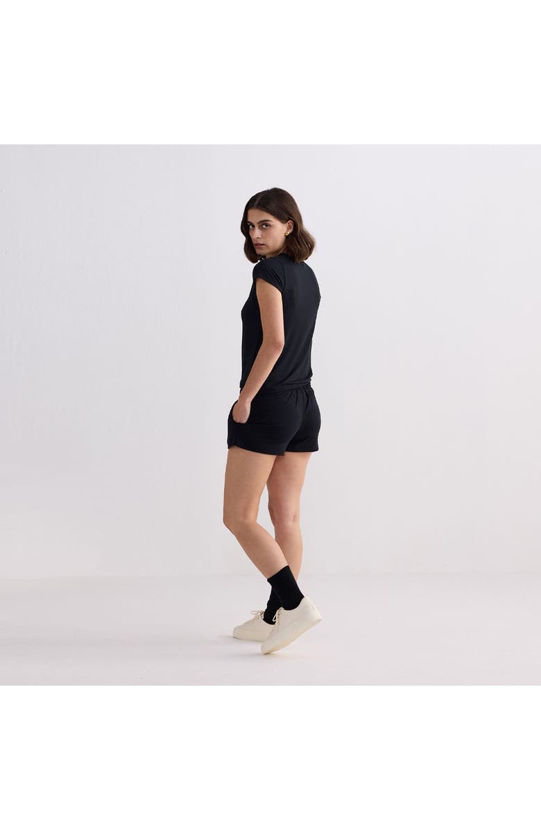 Reistor Essential Knit Shorts in Blue, Alternate, color, Blue Solid