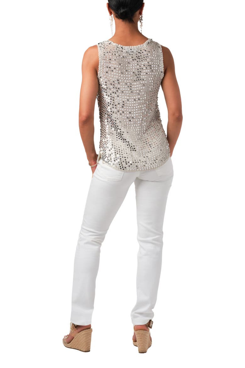 Lucia Top, Alternate, color, White