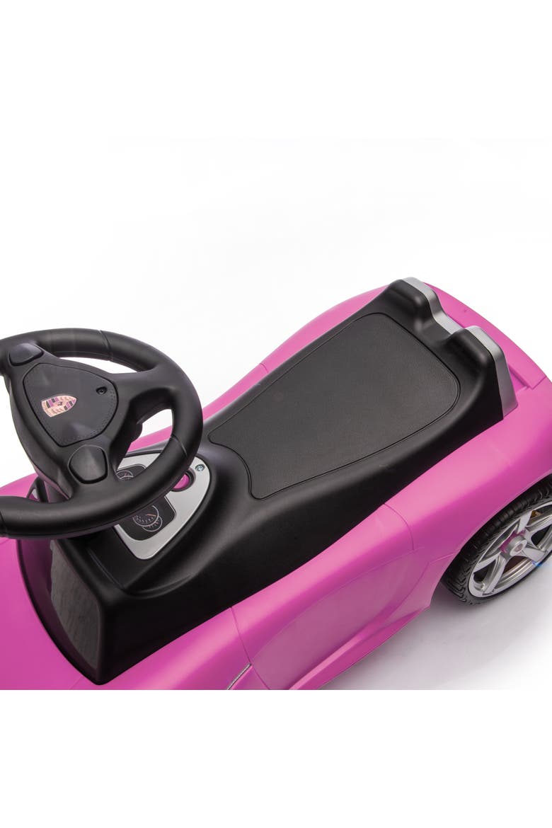 Porsche 911 Carrera GT Foot-to-Floor Ride-On, Alternate, color, PINK