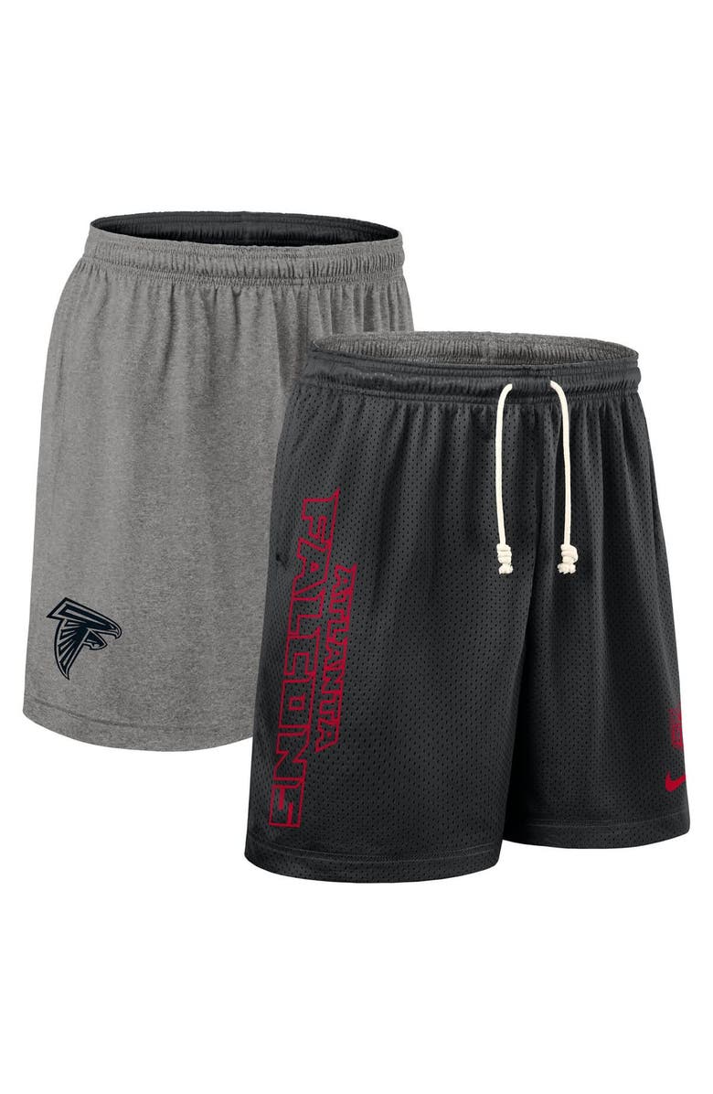 Nike Men's Nike Black Atlanta Falcons Sideline Reversible Performance Shorts, Main, color, Black