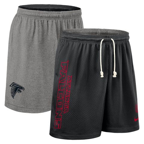 Men's Nike Black Atlanta Falcons Sideline Reversible Performance Shorts
