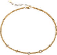 Alex and Ani Love Luck Metal Tennis Necklace