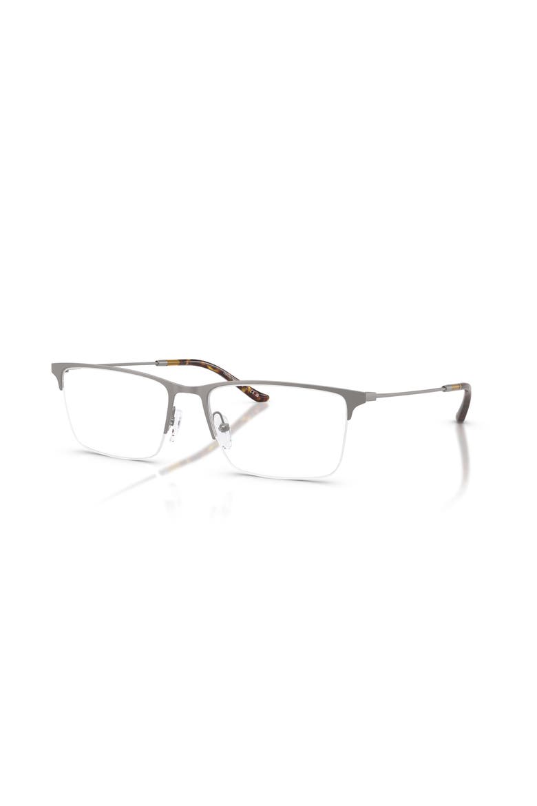 57mm Rectangle optical glasses, Main, color, Grey