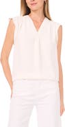 Vince Camuto Flutter Sleeve Top