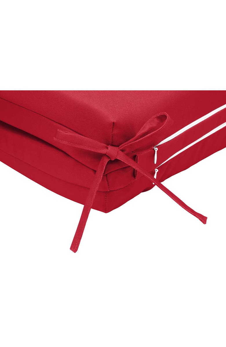 Outdoor Decor by Commonwealth High Back Chair Cushion, Alternate, color, Red