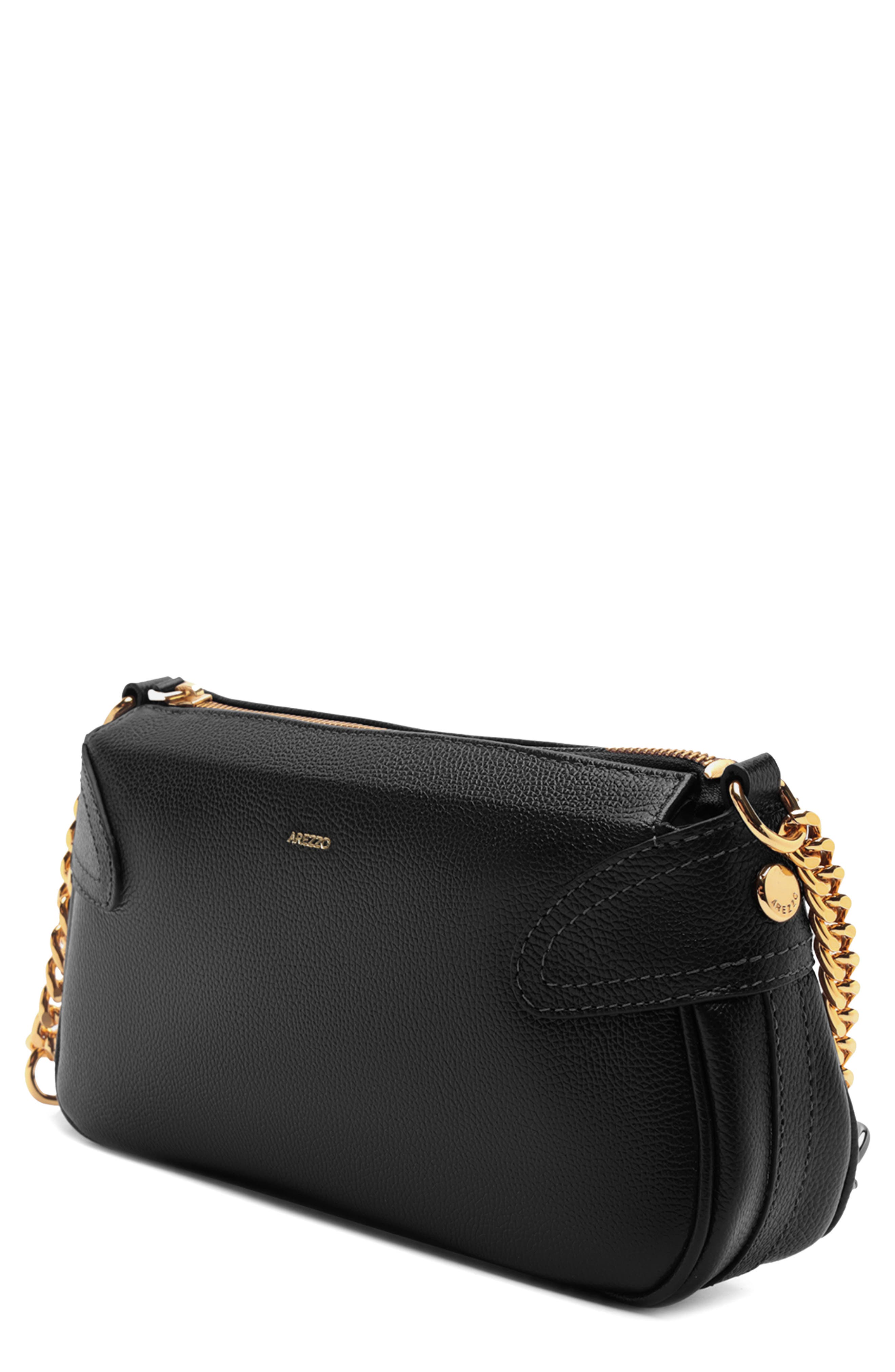 Arezzo Small Elena Leather Crossbody Bag, Alternate, color, 