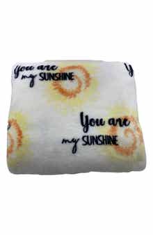 Luxury Home You Are My Sunshine Plush Fleece Throw Blanket