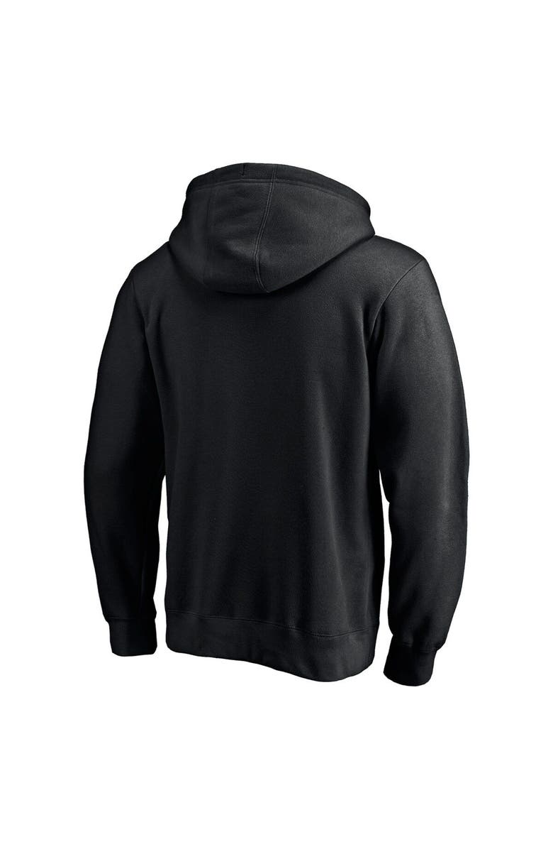 FANATICS Men's Fanatics Branded Black NBPA Fan Favorite Fitted Pullover Hoodie, Alternate, color, 