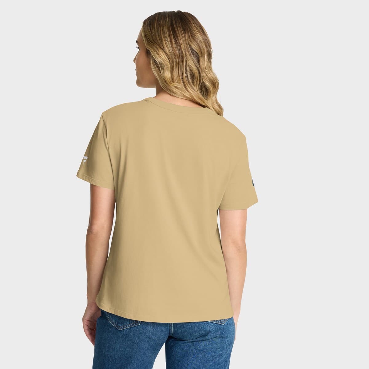 Women's Fanatics Gold Vegas Golden Knights Authentic Pro Primary T-Shirt - image 2