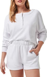 TravisMathew Octavia Long Sleeve Cotton Henley