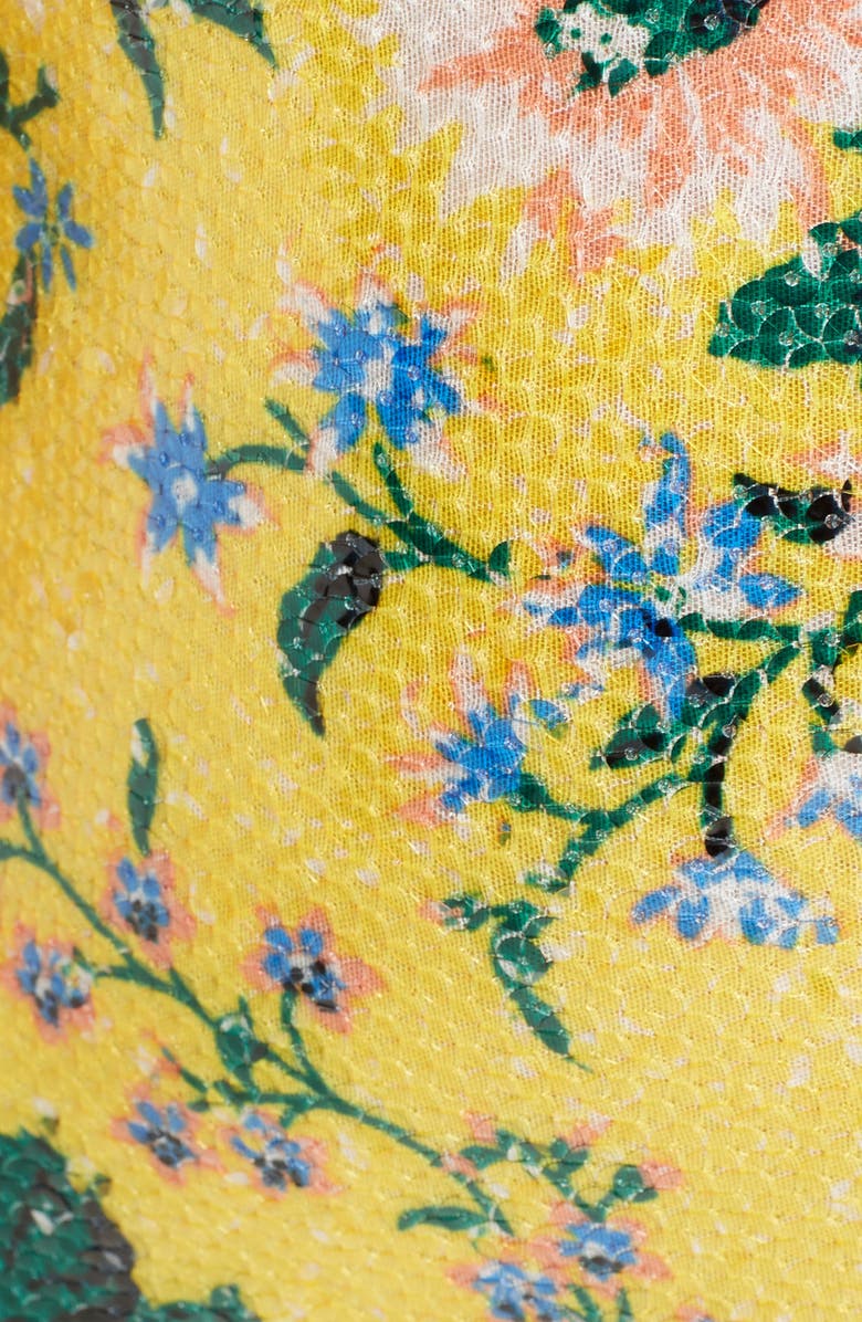 Diane von Furstenberg Floral Pencil Skirt, Alternate, color,