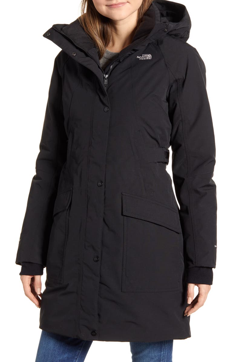 The North Face Outer Boroughs Faux Fur Trim 550 Fill Power Down Parka, Alternate, color, 