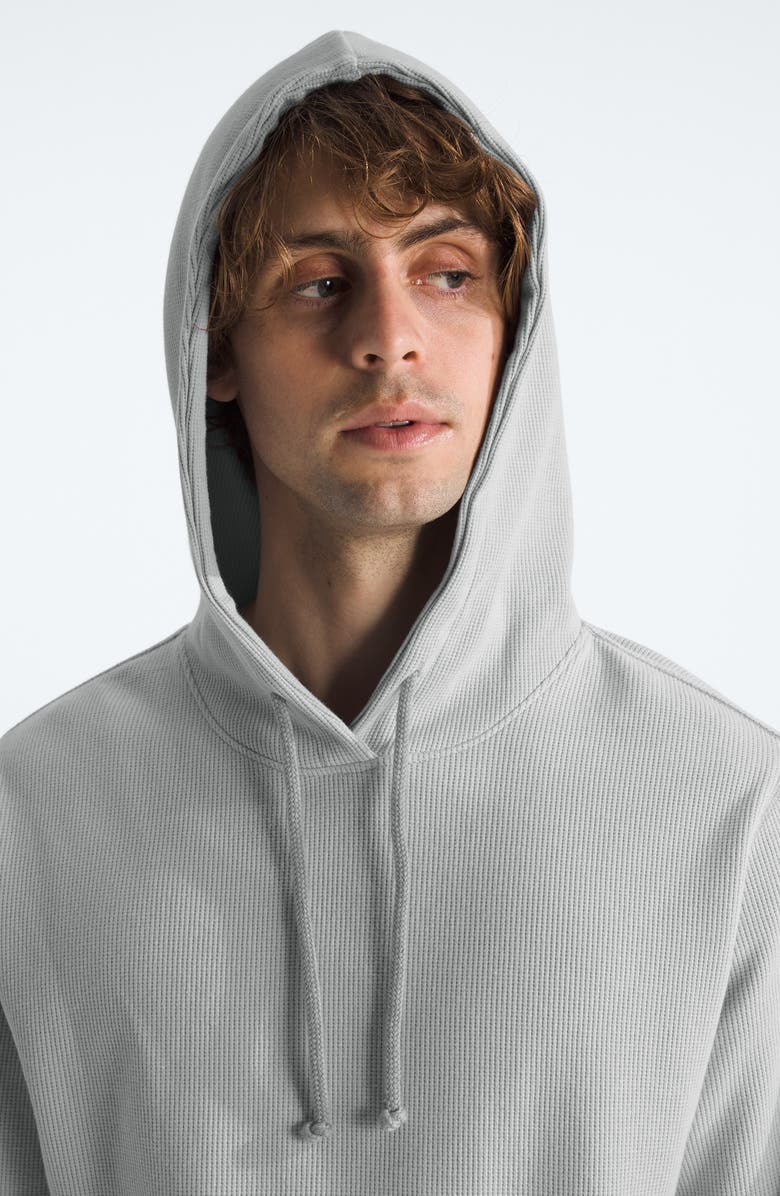 The North Face Waffle Longline Hoodie, Alternate, color,