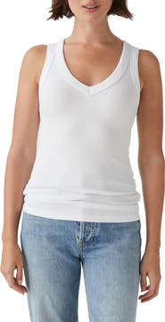 Michael Stars Blanche Side Ruched Tank