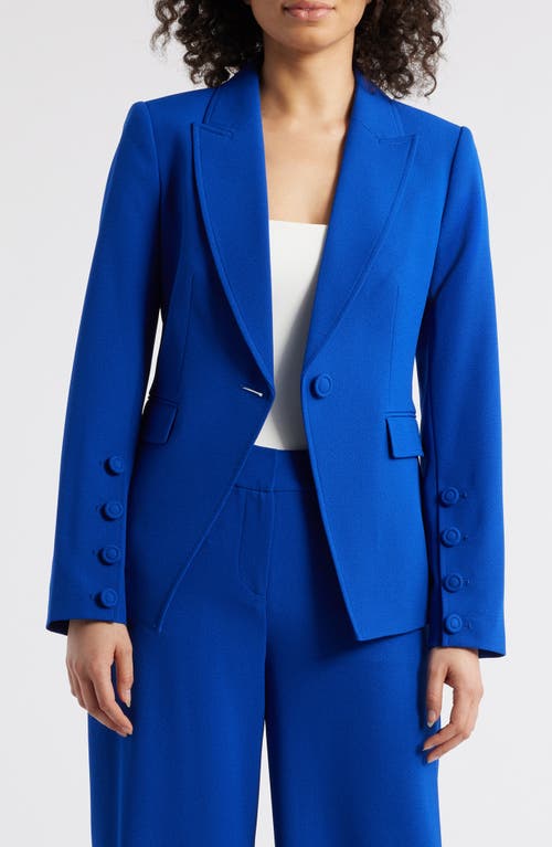 TAHARI ASL TAHARI ASL ONE-BUTTON BLAZER 