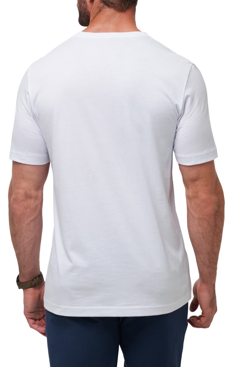 TravisMathew Reef Stop Pocket Graphic T-Shirt, Alternate, color, White