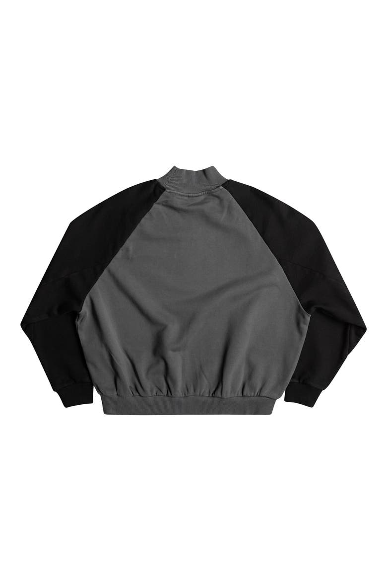 x Strangers Things Upside Down Fleece Sweatshirt, Alternate, color, IRON GATE