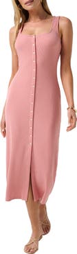 TravisMathew Cloud Rib Sleeveless Maxi Sundress