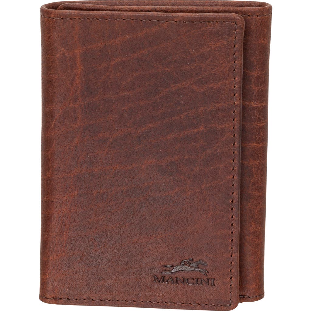 Mancini RFID Trifold Wallet in Brown at Nordstrom Rack