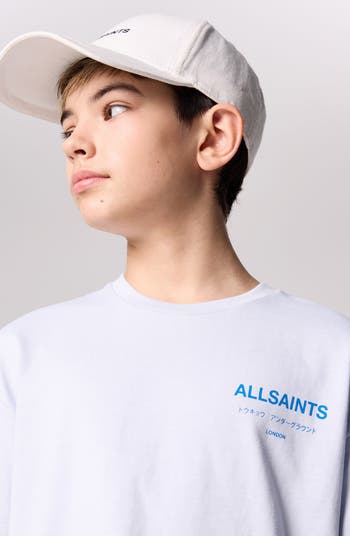 Kids' Oversize Underground Logo Graphic T-Shirt