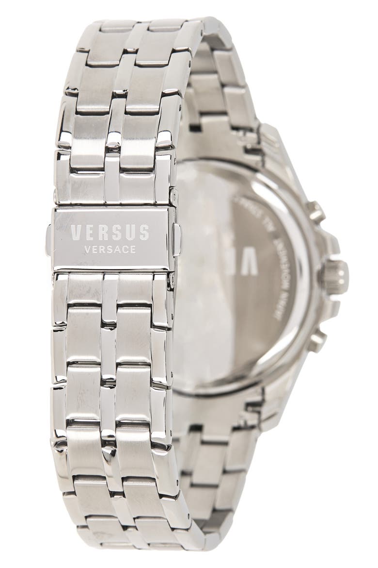 Versace Men's Multi-Function Bracelet Watch, 44mm, Alternate, color, STAINLESS STEEL