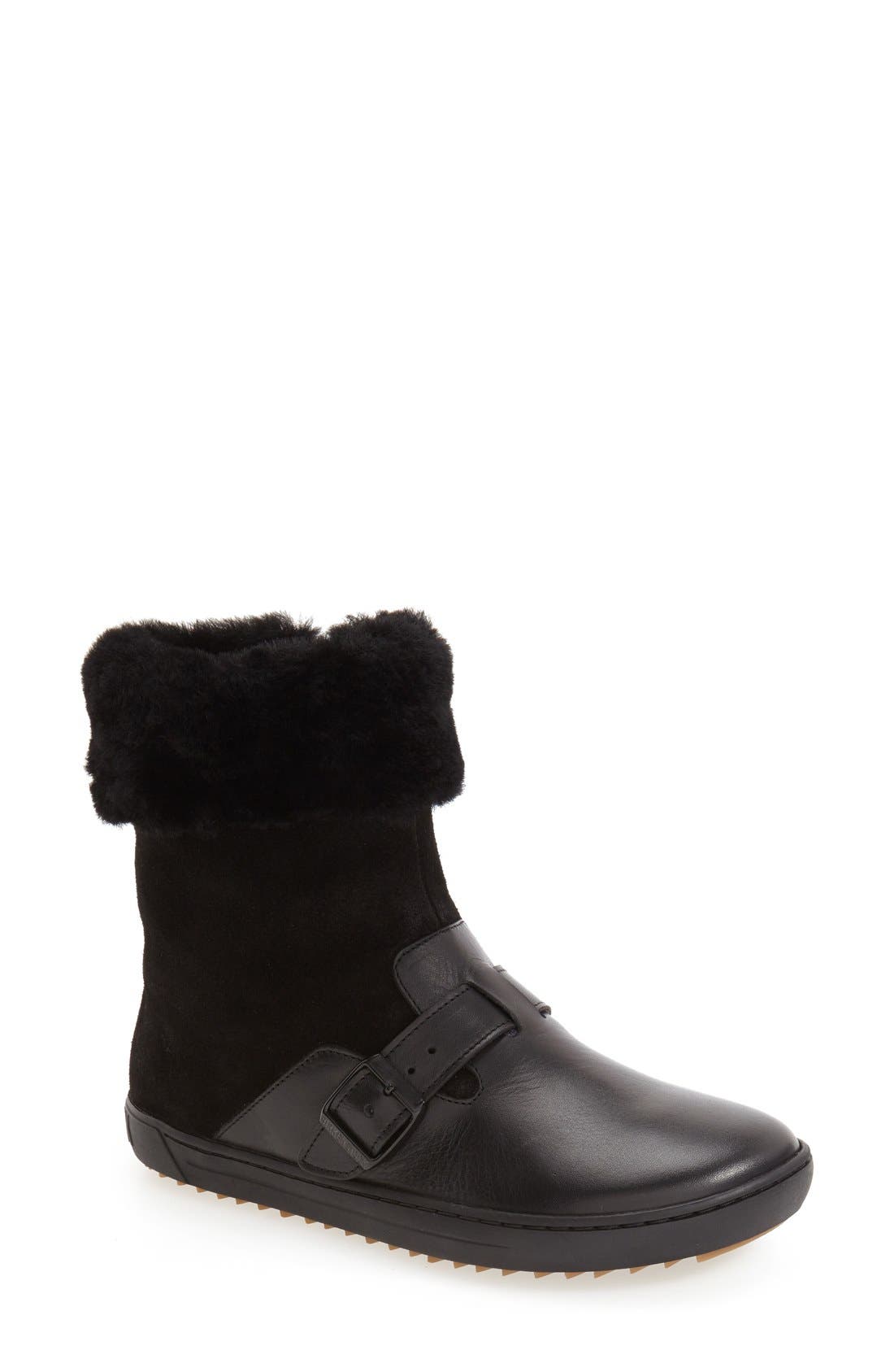 Birkenstock 'Stirling' Genuine Shearling Boot, Main, color, 