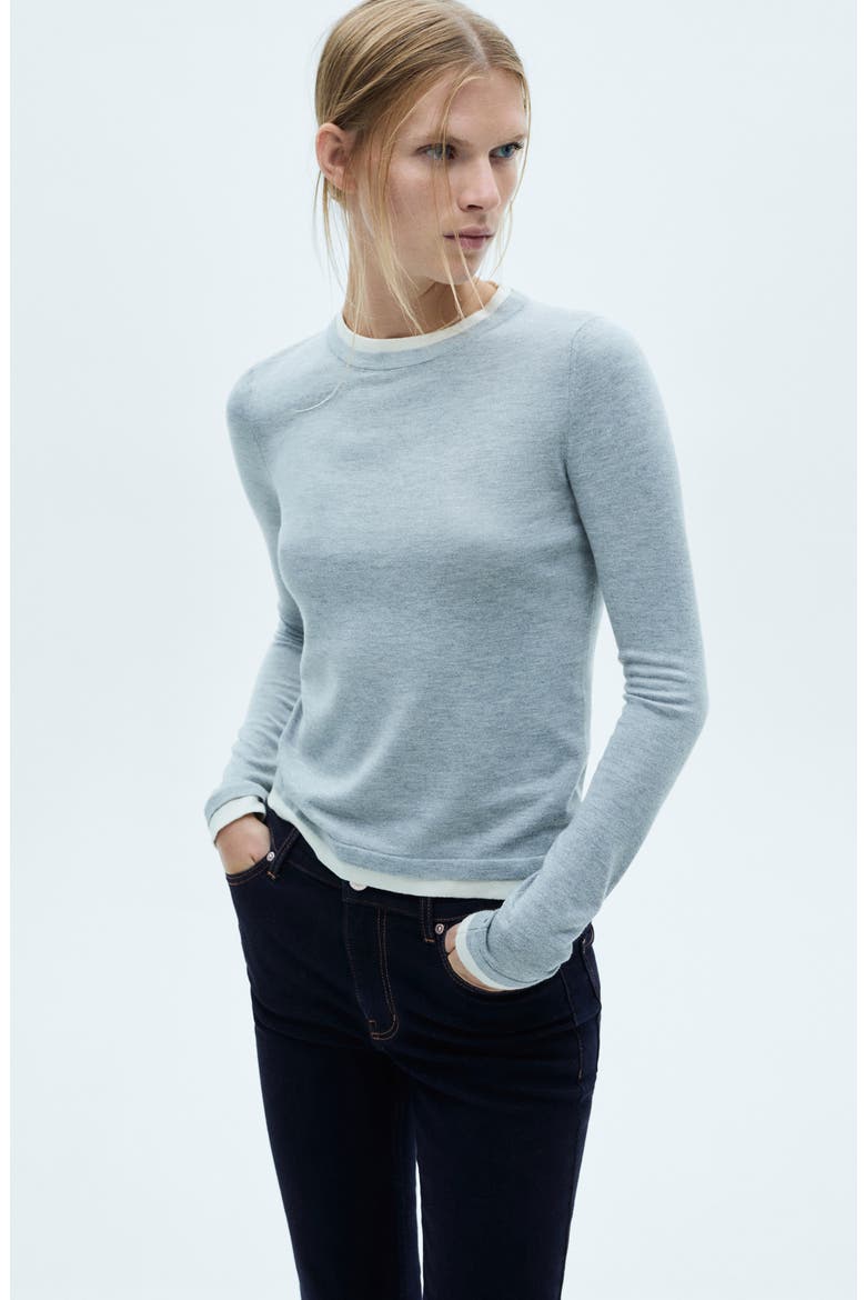 Sienna Crop Flare Jeans, Alternate, color, OPEN BLUE