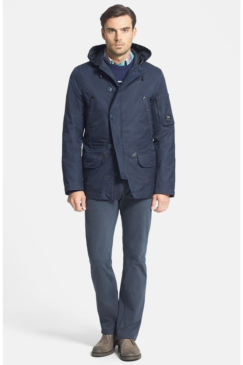 'Empire Systems' 2-in-1 Water Resistant Down Parka, Alternate, color, TOTAL ECLIPSE NAVY