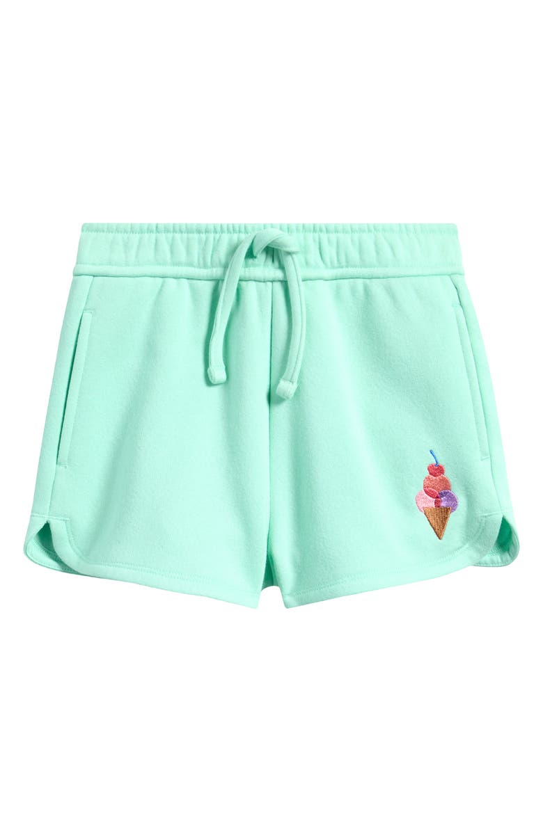 Tucker + Tate Kids' Embroidered Fleece Shorts, Main, color,