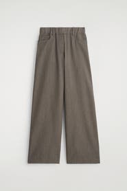 COS Regular Wool-Blend Wide-Leg Pants