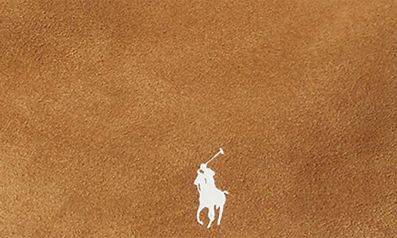 Женские сумки Polo Ralph Lauren Small Polo Play Suede Crossbody Tote — фото 8