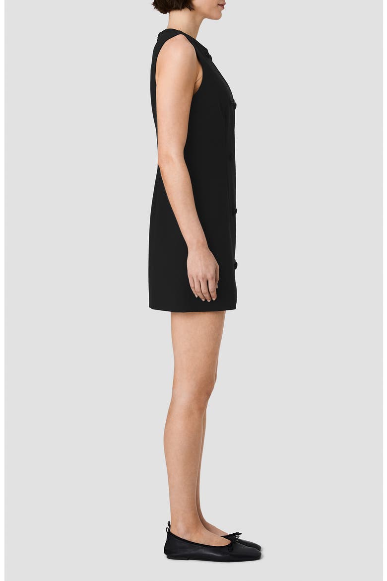 Whisper Sleeveless Minidress, Alternate, color, BLACK