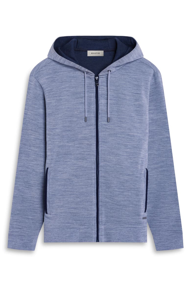 Full Zip Hoodie, Alternate, color, SLATE