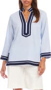 Karen Kane The St. Tropez Linen Blend Tunic