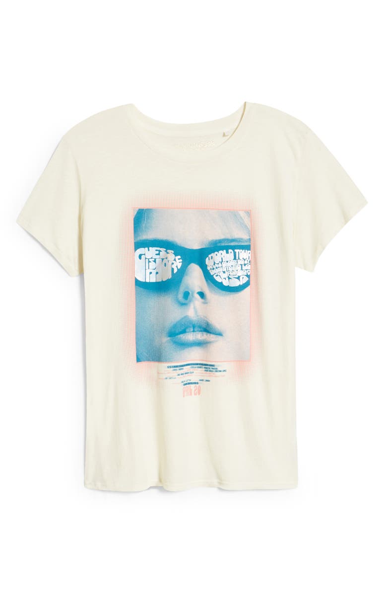 GUESS Sunglasses Graphic Tee, Main, color, 
